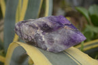 Polished "Witches Hat" Amethyst Crystals  x 4 From Zambia - TopRock