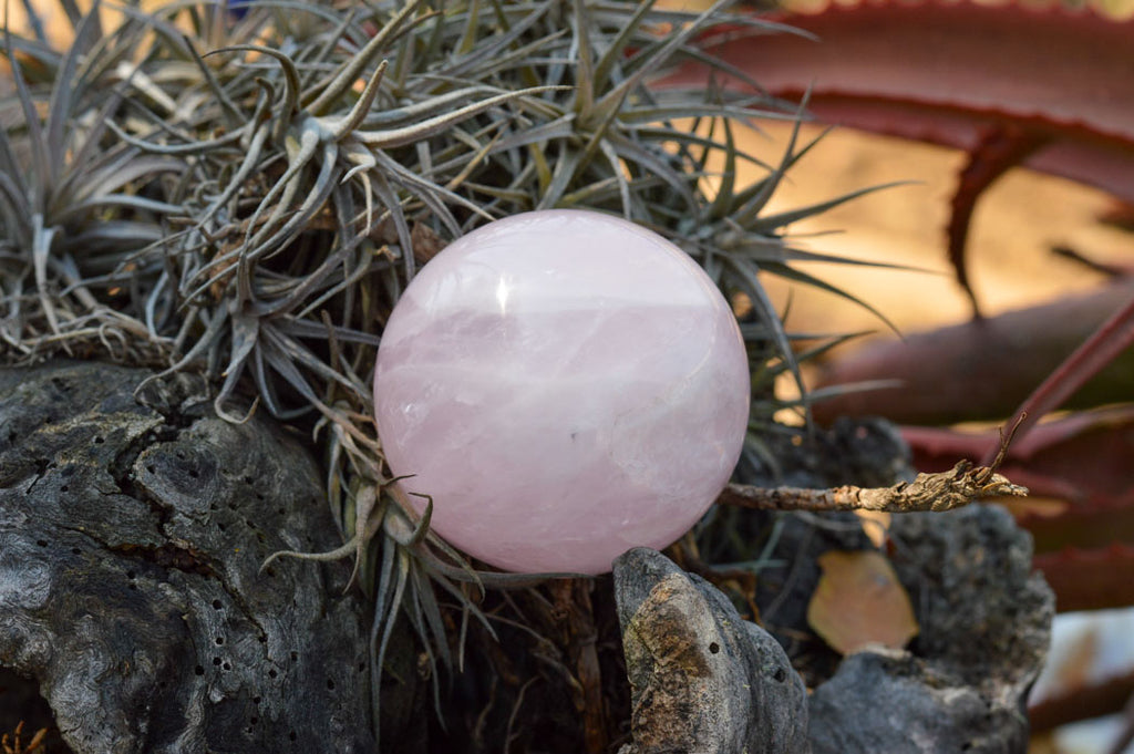 Polished Pink Rose Quartz Spheres  x 6 From Ambatondrazaka, Madagascar - TopRock