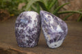 Polished  Lovely Purple Lepidolite Standing Free Forms  x 4 From Zimbabwe - Toprock Gemstones and Minerals 