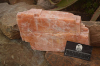 Natural Extra Large Sunset Orange Calcite Specimen x 1 From Spitzkop, Namibia - Toprock Gemstones and Minerals 