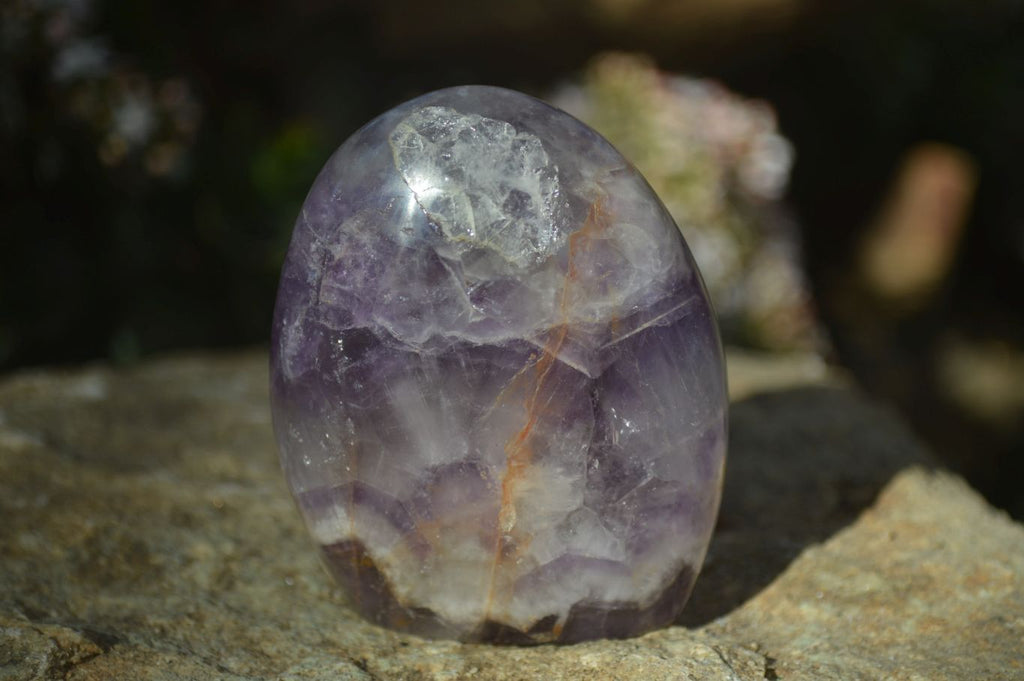 Polished Amethyst Standing Free Forms x 4 From Madagascar - Toprock Gemstones and Minerals 