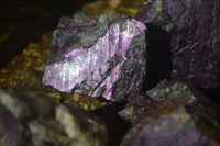 Natural Metallic Purpurite Cobbed Specimens x 12 From Erongo, Namibia - Toprock Gemstones and Minerals 