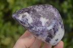 Polished  Lovely Purple Lepidolite Standing Free Forms  x 4 From Zimbabwe - Toprock Gemstones and Minerals 