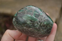 Polished Emerald In Matrix Standing Free Forms x 4 From Sandawana, Zimbabwe - TopRock
