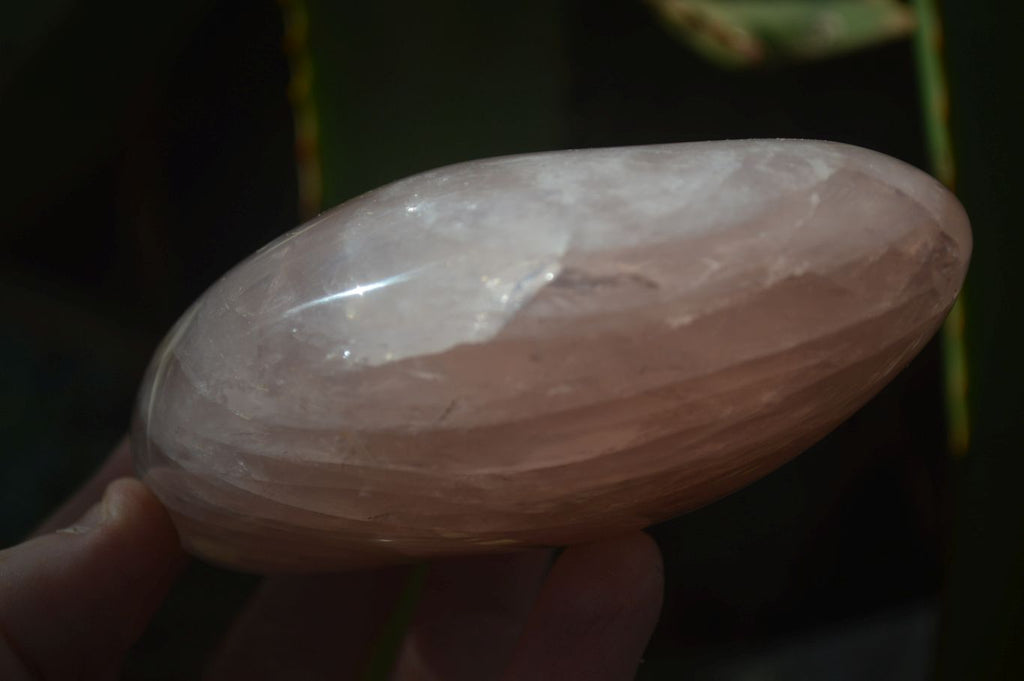 Polished Gemmy Pink Rose Quartz Standing Free Forms x 3 From Antsirabe, Madagascar - Toprock Gemstones and Minerals 