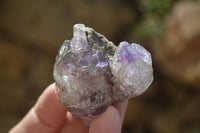 Natural Amethyst Crystals  x 6 From Chiredzi, Zimbabwe - Toprock Gemstones and Minerals 
