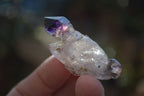 Natural Smokey Window Amethyst Crystals  x 12 From Chiredzi, Zimbabwe - Toprock Gemstones and Minerals 