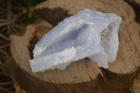 Natural Etched Blue Chalcedony Specimens  x 3 From Nsanje, Malawi - Toprock Gemstones and Minerals 