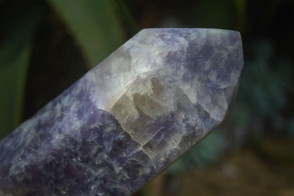 Polished Large Purple Lepidolite With Rubellite Points  x 3 From Madagascar - Toprock Gemstones and Minerals 