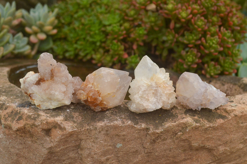 Natural Lovely Mixed Selection Of Spirit Quartz Crystals  x 35 From Boekenhouthoek, South Africa - TopRock
