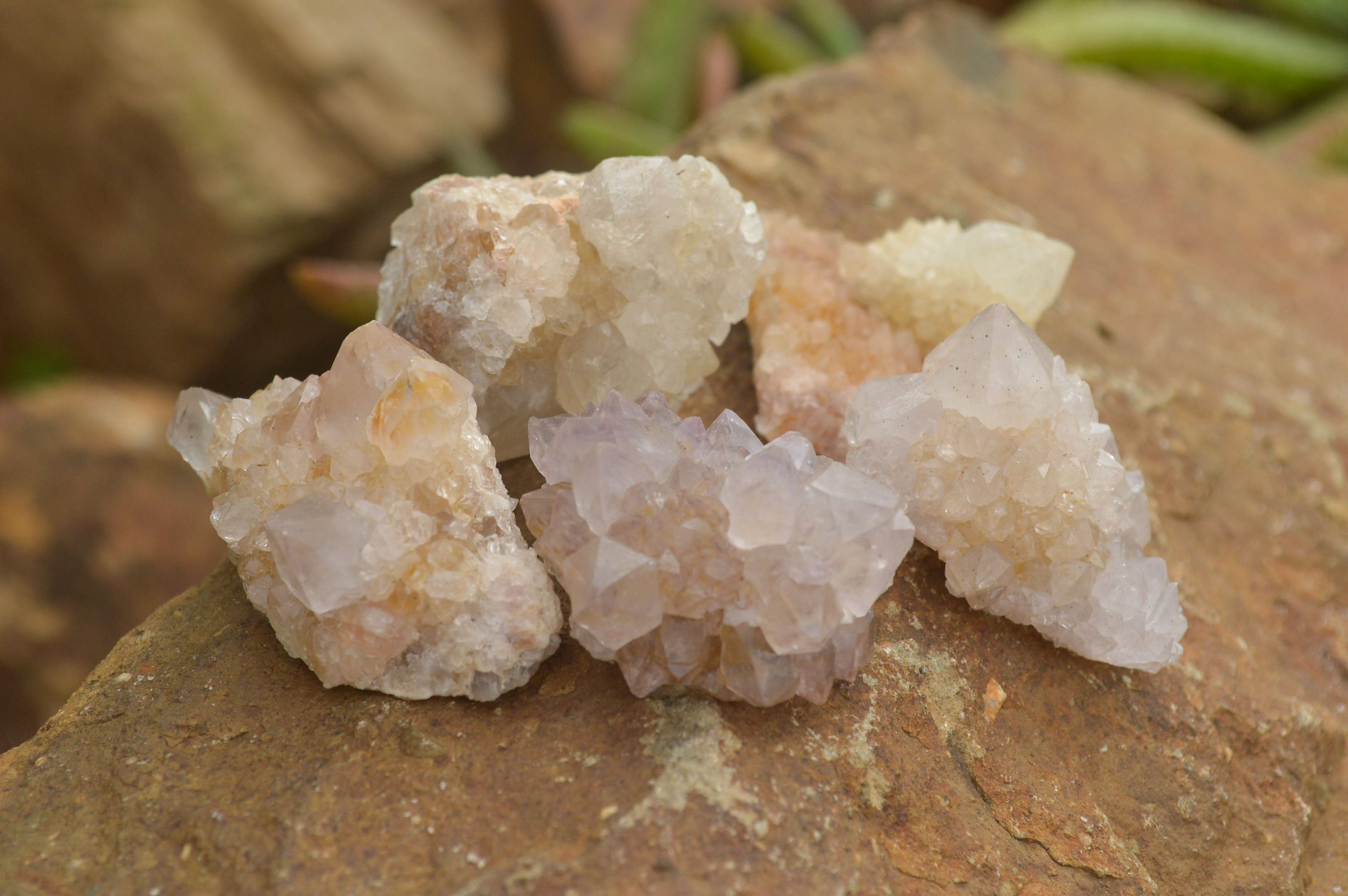 Natural Lovely Mixed Selection Of Spirit Quartz Crystals  x 35 From Boekenhouthoek, South Africa - TopRock