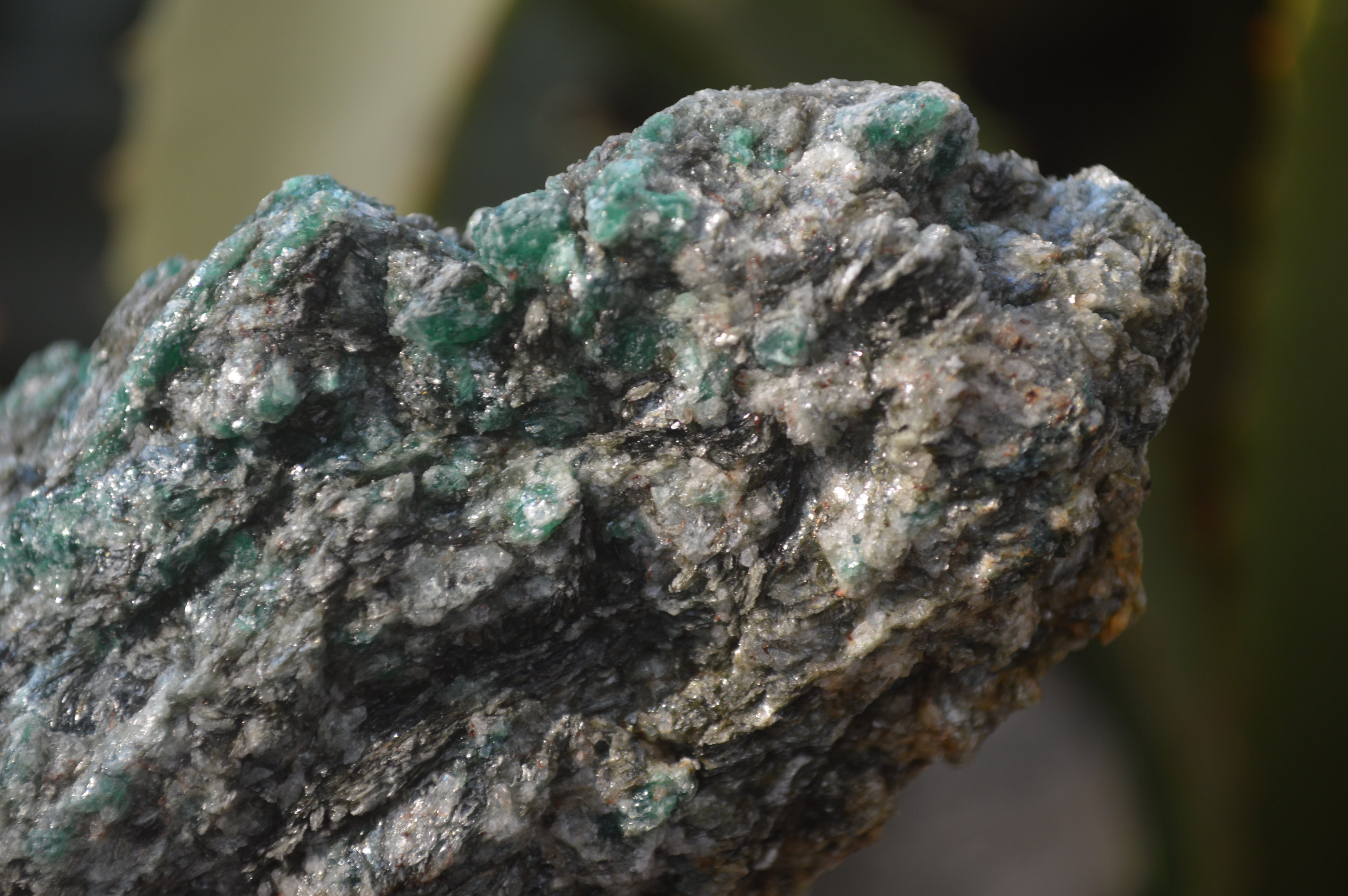 Natural Rare Emerald Mica In Matrix Cobbed Specimens x 5 From Mutoko, Zimbabwe - Toprock Gemstones and Minerals 