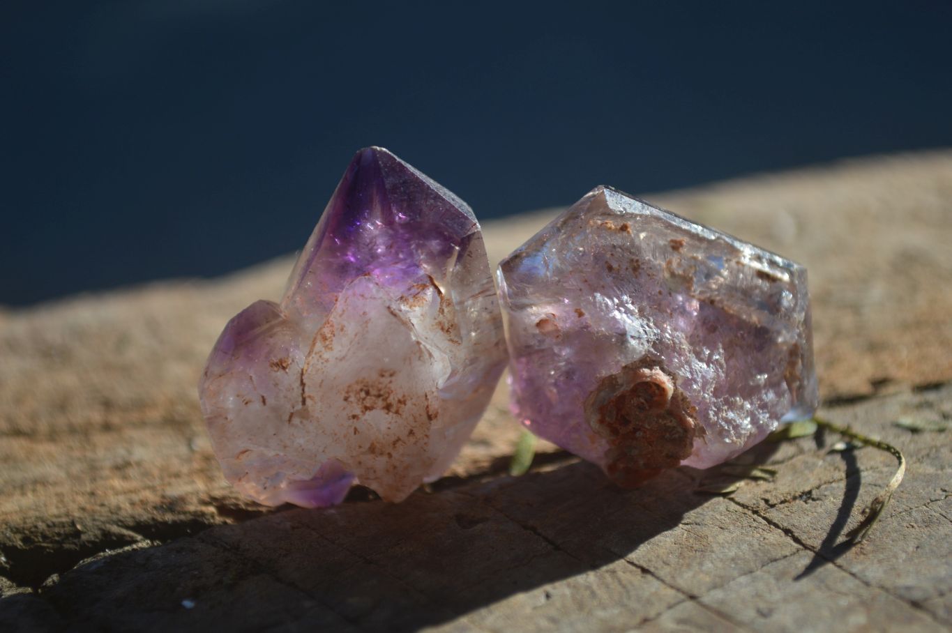 Natural Mini Smokey Amethyst Crystals  x 35 From Chiredzi, Zimbabwe - Toprock Gemstones and Minerals 