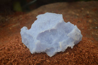 Natural Etched Blue Chalcedony Specimens  x 3 From Nsanje, Malawi - Toprock Gemstones and Minerals 