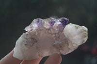 Natural Large Skeletal Smokey Amethyst Crystals  x 6 From Chiredzi, Zimbabwe - Toprock Gemstones and Minerals 