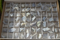 Natural Etched Blue Chalcedony Specimens  x 70 From Nsanje, Malawi - Toprock Gemstones and Minerals 