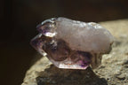 Natural Smokey Window Amethyst Crystals  x 12 From Chiredzi, Zimbabwe - Toprock Gemstones and Minerals 