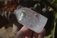 Polished Clear Quartz Crystal Points  x 6 From Madagascar - Toprock Gemstones and Minerals 