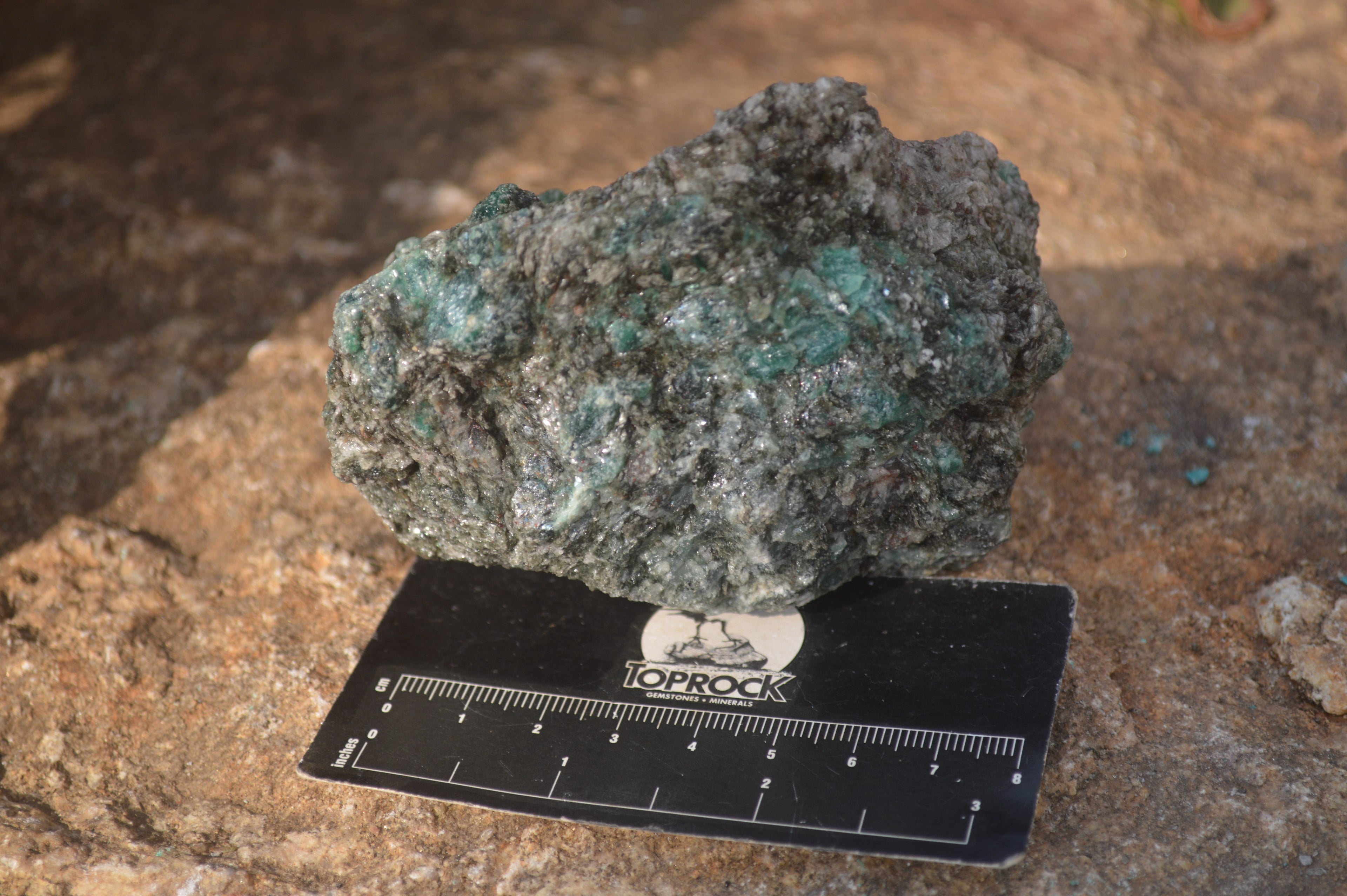 Natural Rare Emerald Mica In Matrix Cobbed Specimens x 5 From Mutoko, Zimbabwe - Toprock Gemstones and Minerals 