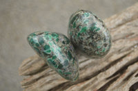 Polished Emerald In Matrix Standing Free Forms x 4 From Sandawana, Zimbabwe - TopRock