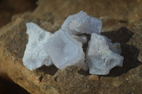 Natural Etched Blue Chalcedony Specimens  x 70 From Nsanje, Malawi - Toprock Gemstones and Minerals 