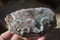 Natural Salrose & Malachite Drusy Dolomite Specimens  x 3 From Kakanda, Congo - Toprock Gemstones and Minerals 