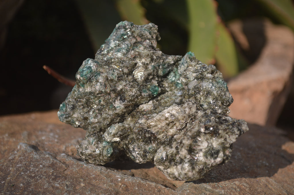 Natural Rare Emerald Mica In Matrix Cobbed Specimens x 5 From Mutoko, Zimbabwe - Toprock Gemstones and Minerals 