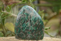 Polished Emerald In Matrix Standing Free Forms x 4 From Sandawana, Zimbabwe - TopRock