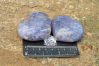 Polished Purple Lepidolite Mica Hearts  x 6 From Madagascar - TopRock