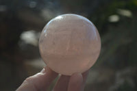 Polished Rare Star Blue Rose Quartz Spheres x 3 From Ambatondrazaka, Madagascar - Toprock Gemstones and Minerals 