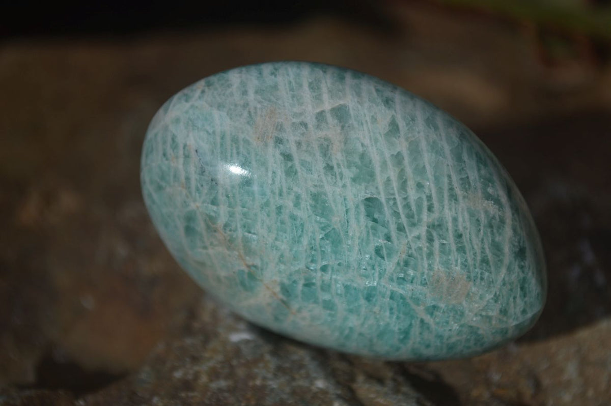 Polished Mixed Selection Of Galet / Palm Stones x 21 From South Africa - Toprock Gemstones and Minerals 