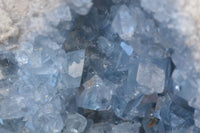 Natural Large Blue Celestite Geode Specimen  x 1 From Sakoany, Madagascar - Toprock Gemstones and Minerals 
