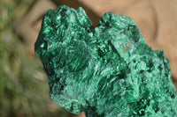 Natural Chatoyant Silky Malachite Specimens  x 2 From Kasompe, Congo - Toprock Gemstones and Minerals 