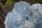 Natural Large Blue Celestite Geode Specimen  x 1 From Sakoany, Madagascar - Toprock Gemstones and Minerals 