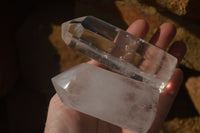Polished Clear Quartz Crystal Points  x 6 From Madagascar - Toprock Gemstones and Minerals 