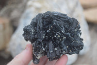 Natural Schorl Black Tourmaline Specimens  x 3 From Erongo, Namibia - Toprock Gemstones and Minerals 