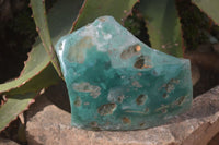 Polished On One Side Emerald Mtorolite Plates x 4 From Mutorashanga, Zimbabwe - Toprock Gemstones and Minerals 