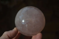 Polished Rare Star Blue Rose Quartz Spheres x 3 From Ambatondrazaka, Madagascar - Toprock Gemstones and Minerals 