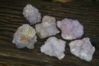 Natural Spirit Amethyst Quartz Clusters x 6 From Boekenhouthoek, South Africa - Toprock Gemstones and Minerals 