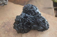 Natural Schorl Black Tourmaline Specimens  x 3 From Erongo, Namibia - Toprock Gemstones and Minerals 