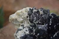 Natural Schorl Black Tourmaline Specimens x 2 From Erongo Mountains, Namibia - TopRock