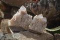 Natural Smokey Quartz Clusters x 2 From Luena, Congo - Toprock Gemstones and Minerals 