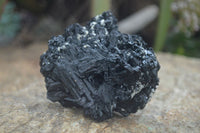 Natural Schorl Black Tourmaline Specimens  x 3 From Erongo, Namibia - Toprock Gemstones and Minerals 