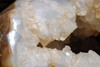 Polished Extra Large Crystal Cantered Agate Geode x 1 From Madagascar - Toprock Gemstones and Minerals 