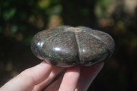 Polished Mixed Stone Pumpkin Carvings  x 3 From Zimbabwe - Toprock Gemstones and Minerals 