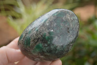 Polished Emerald In Matrix Standing Free Forms x 4 From Sandawana, Zimbabwe - TopRock