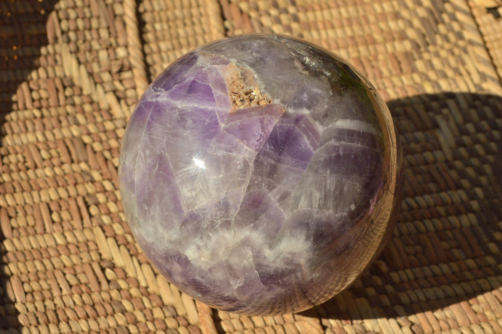 Polished Dream Flower Amethyst Sphere x 1 From Madagascar - TopRock