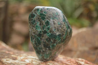 Polished Emerald In Matrix Standing Free Forms x 4 From Sandawana, Zimbabwe - TopRock
