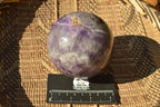 Polished Dream Flower Amethyst Sphere x 1 From Madagascar - TopRock