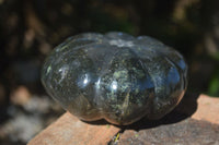 Polished Mixed Stone Pumpkin Carvings  x 3 From Zimbabwe - Toprock Gemstones and Minerals 